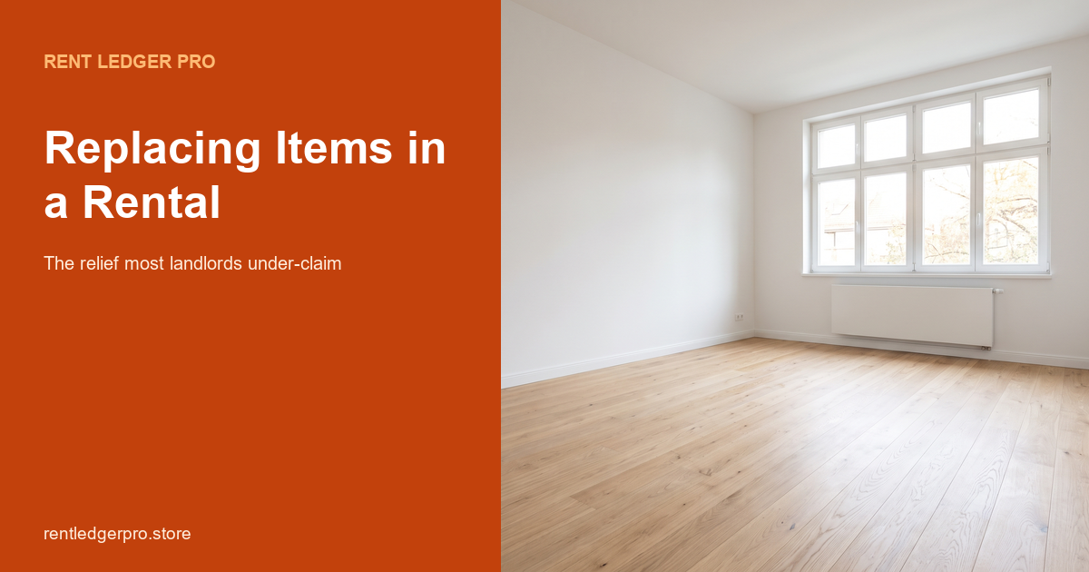Replacement of Domestic Items Relief: What You Can Claim When the Sofa Goes