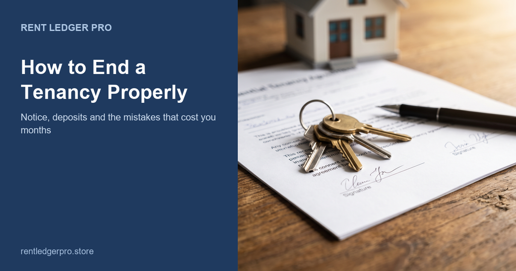 How to End a Tenancy Properly (And the Mistakes That Cost Months)