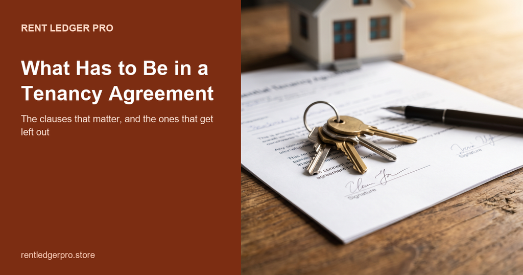 What Has to Be in a Tenancy Agreement (And What Quietly Gets Left Out)