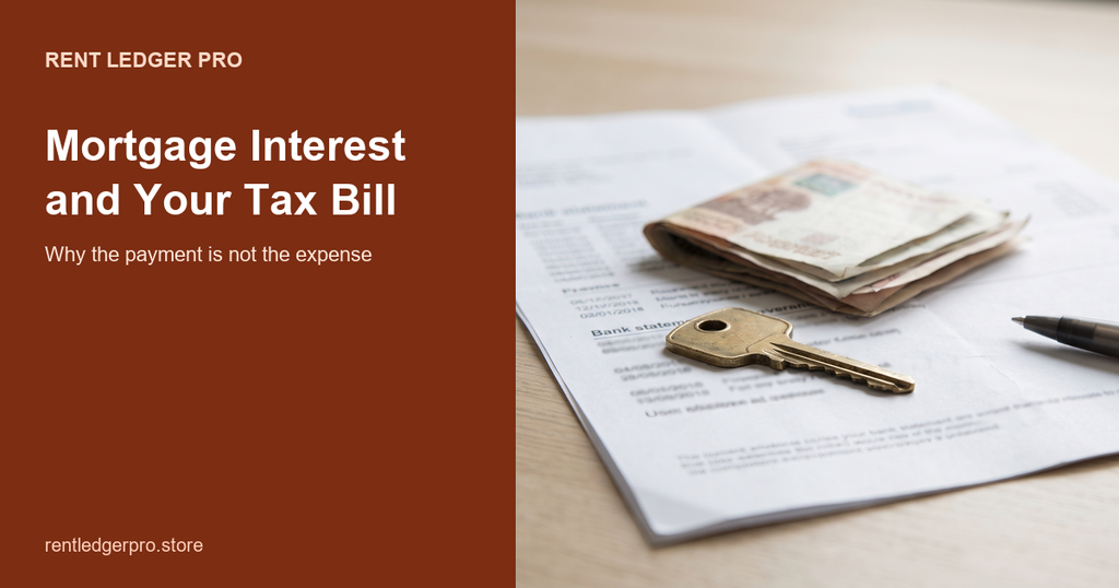 Mortgage Interest and Your Tax Bill: Why the Payment Is Not the Expense