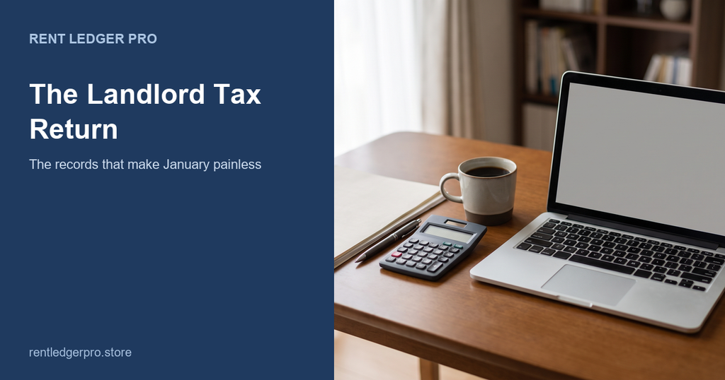 The Landlord Tax Return: The Records That Make January Painless